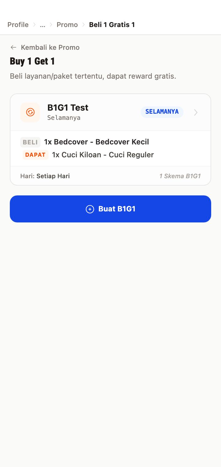 Buy 1 Get 1 Promo List