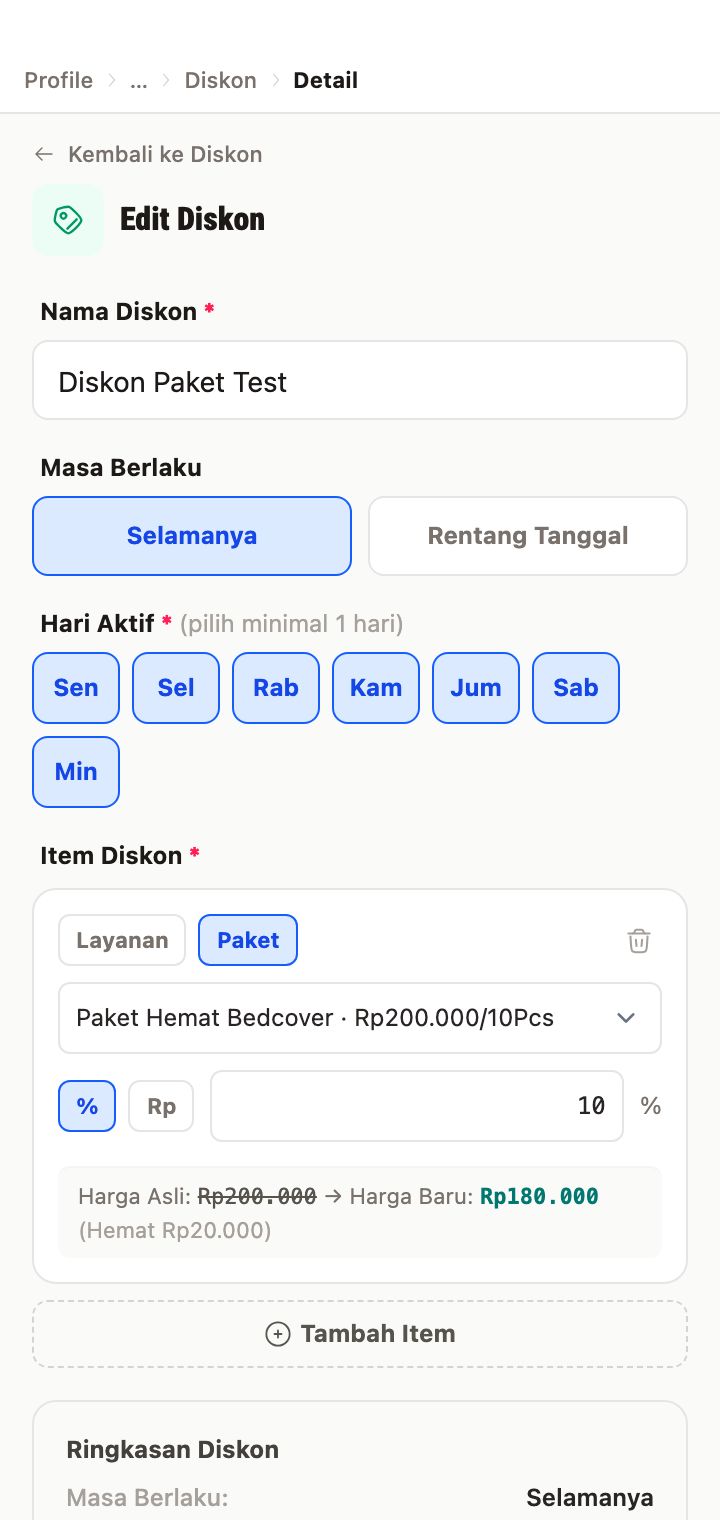 Discount Detail