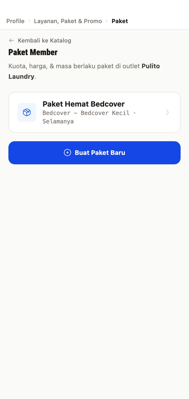 Member Package List