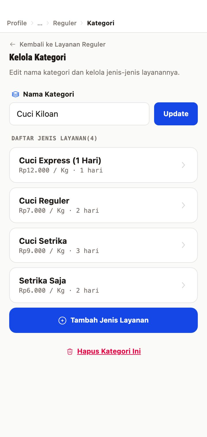 Service Type Detail