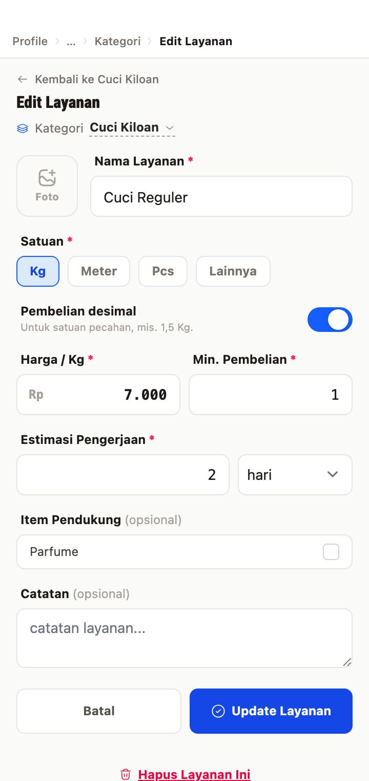 Set Price & Estimate