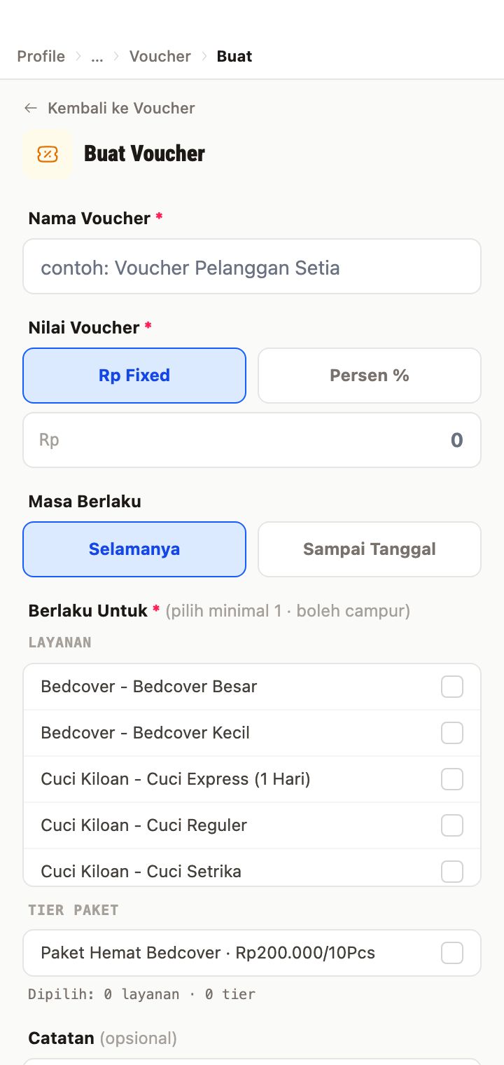 Master Voucher Form
